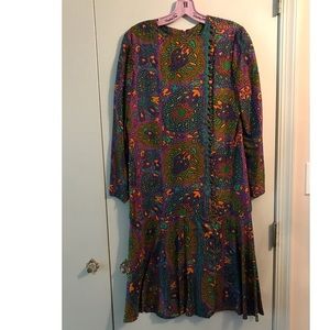 Vintage Drop Waist Dress